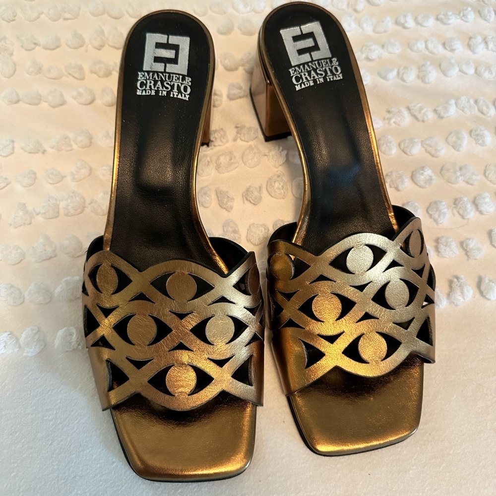 Emanuele Castro Made in Italy size 9 gorgeous